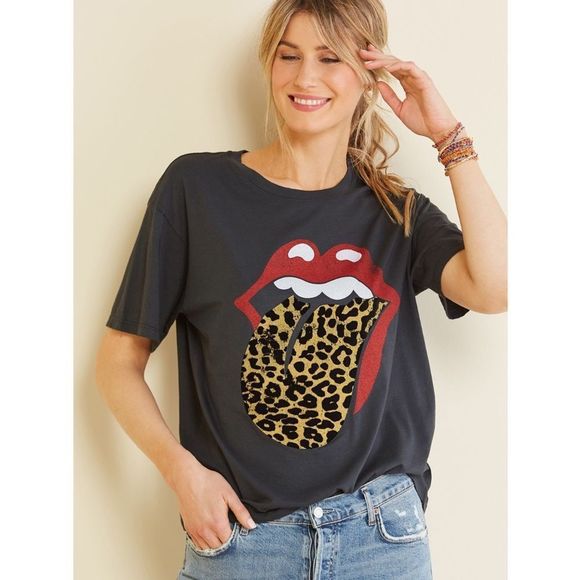 Daydreamer Tops - Daydreamer Rolling Stones Tee